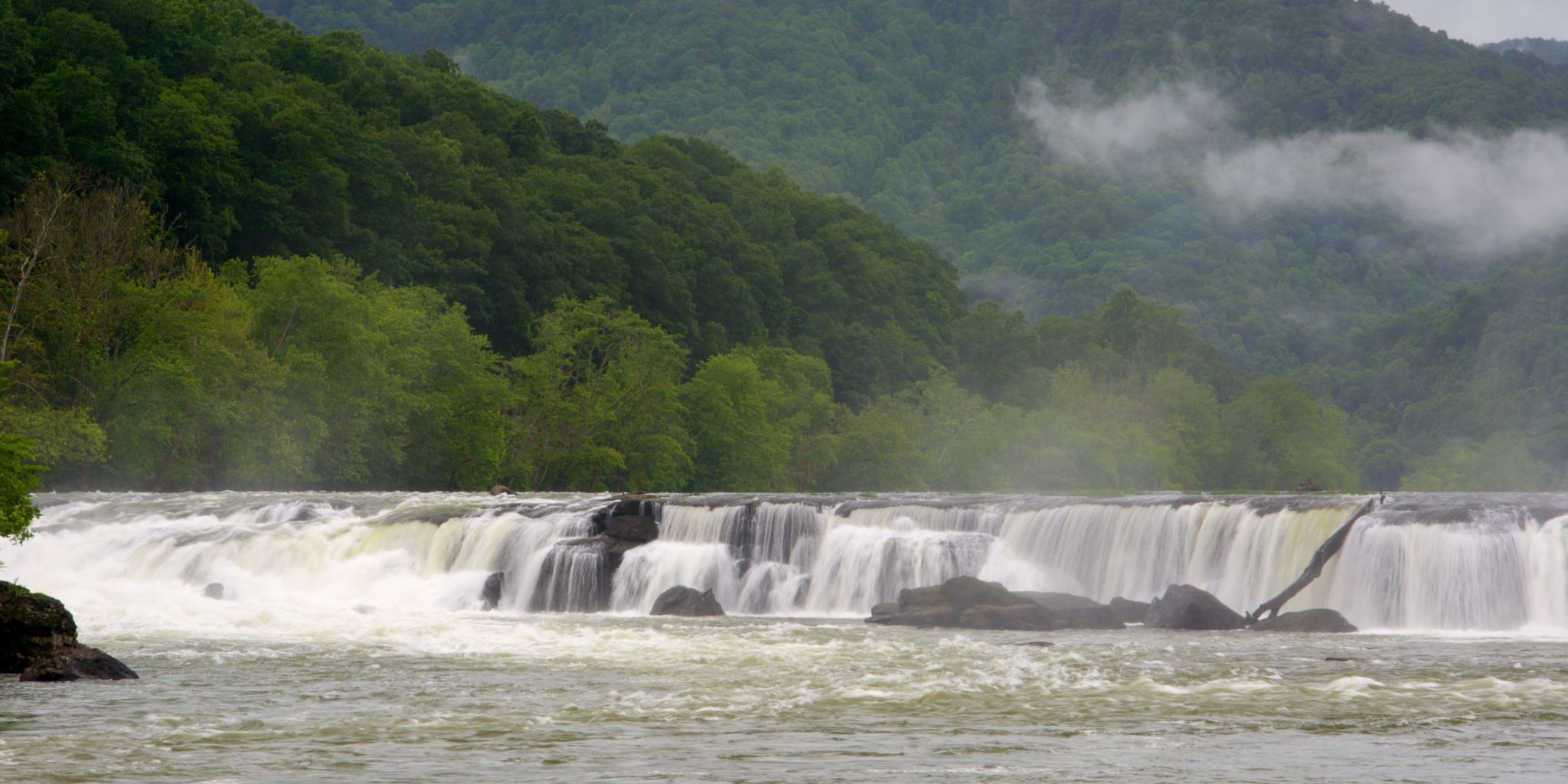 Sandstone Falls, USA