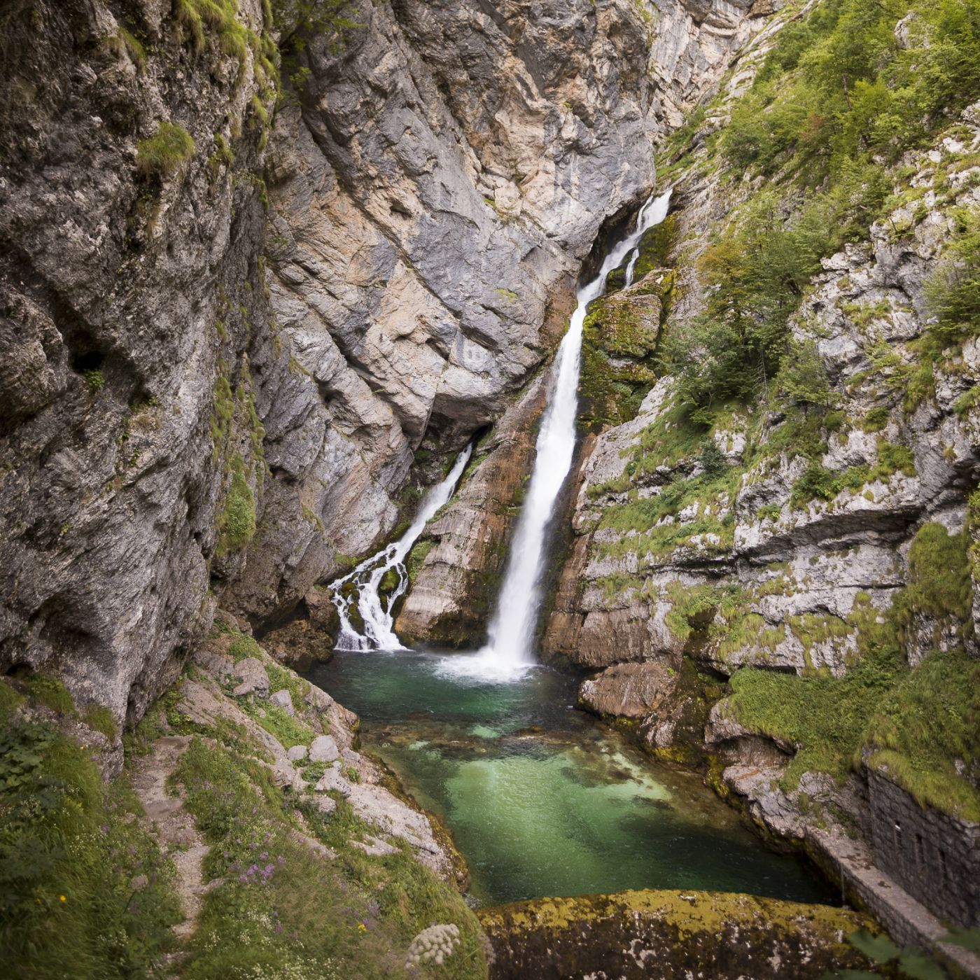 Sava Bohinjka river, Slovenia