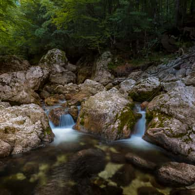 Sava Bohinjka river, Slovenia