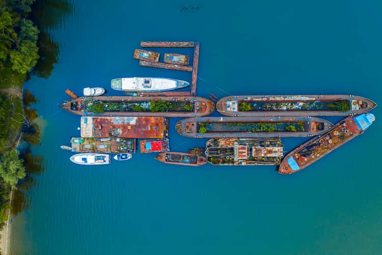 Shipwrecks in Danube bend