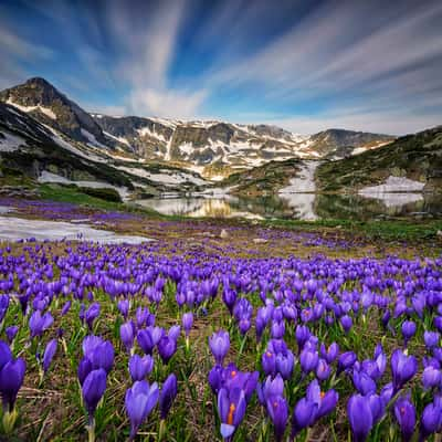 Spring in the Rila Mountains, Bulgaria