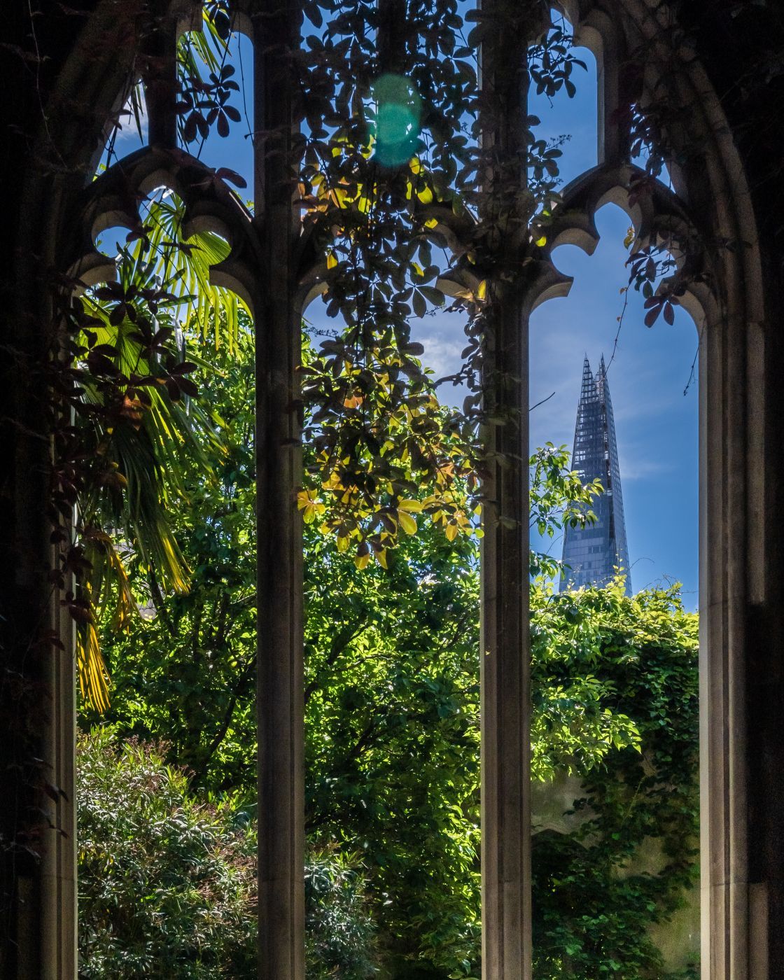 St Dunstan in the East church gardens, United Kingdom