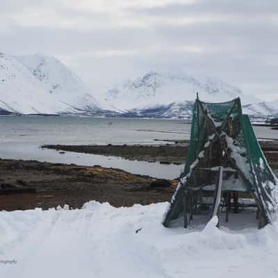 Stockfish Rack, Ullsfjord, Norway