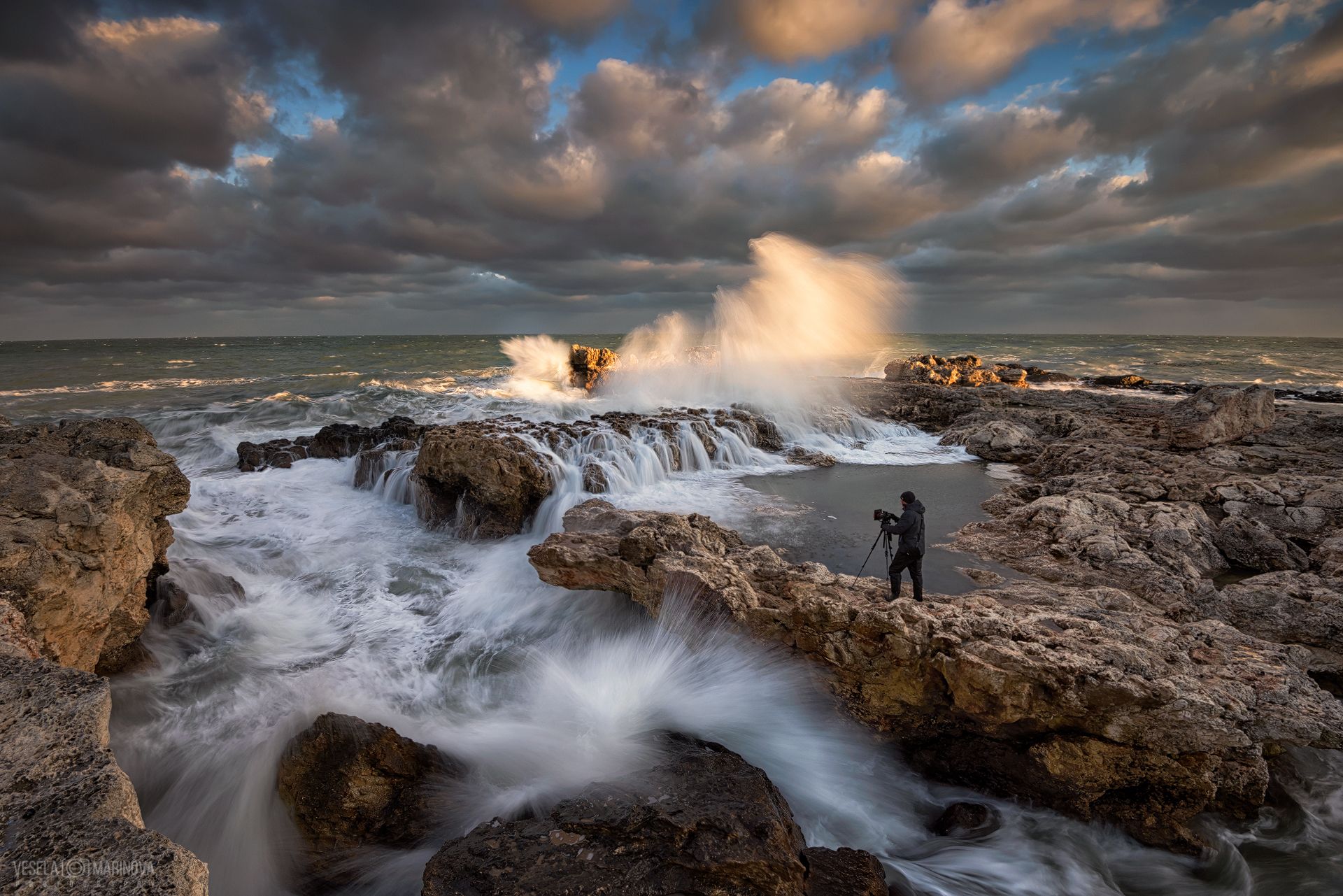 Stormy Sea Tylenovo, Bulgaria