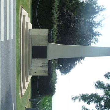 Tank memorial and WW1 animal memorial, France