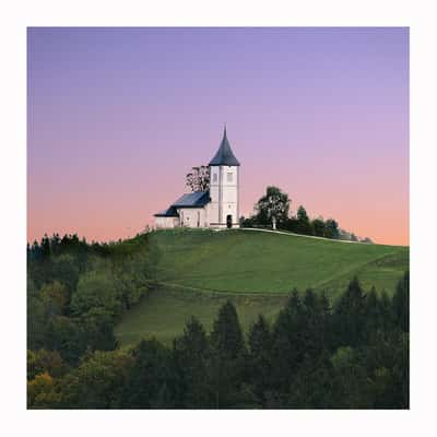 Jamnik church of St. Primoz and Felician, Slovenia