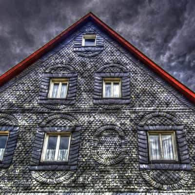 The City Center of Thurnau (Upper Franconia), Germany