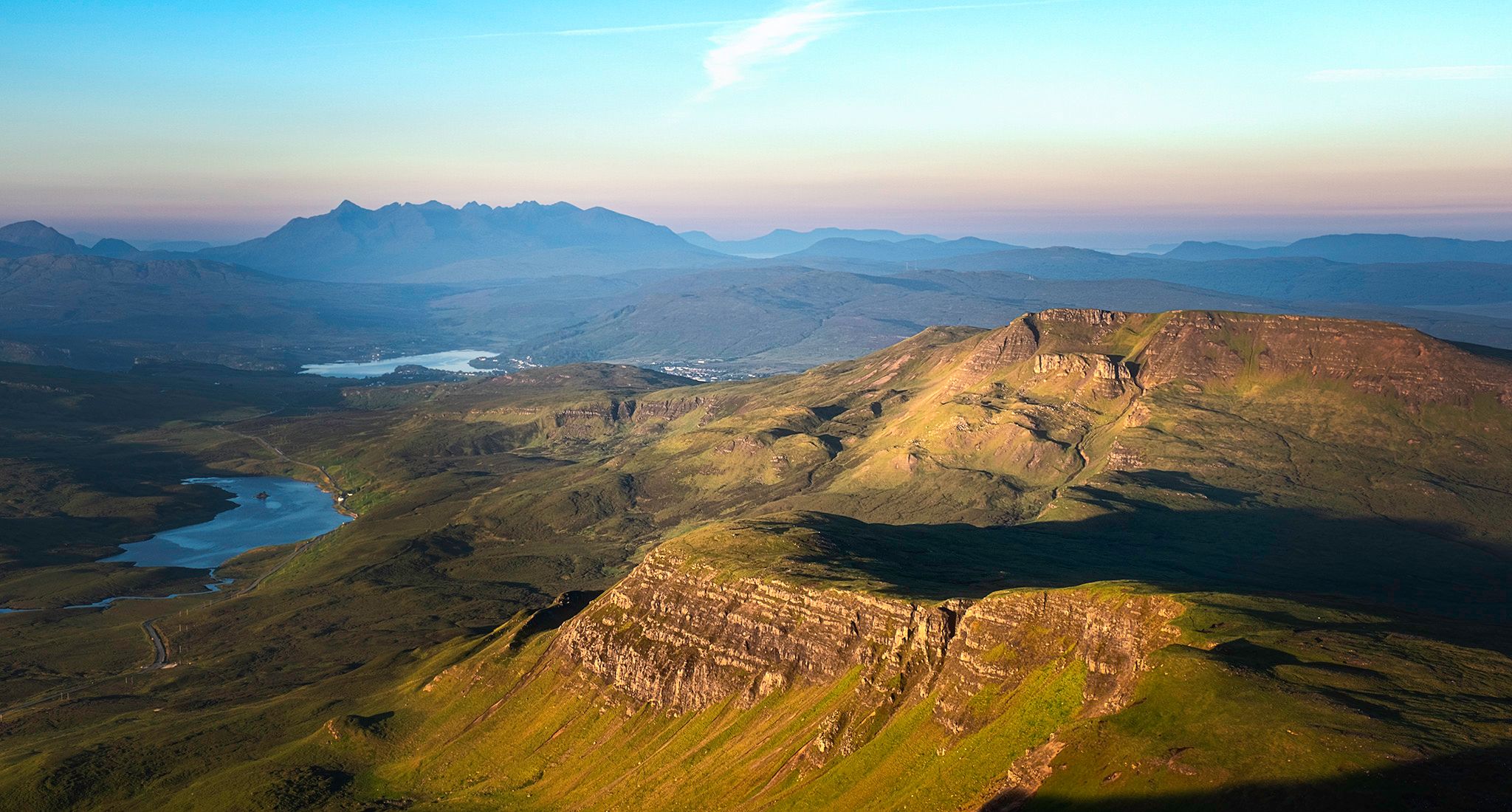 The Cullins seen from the Storr, United Kingdom