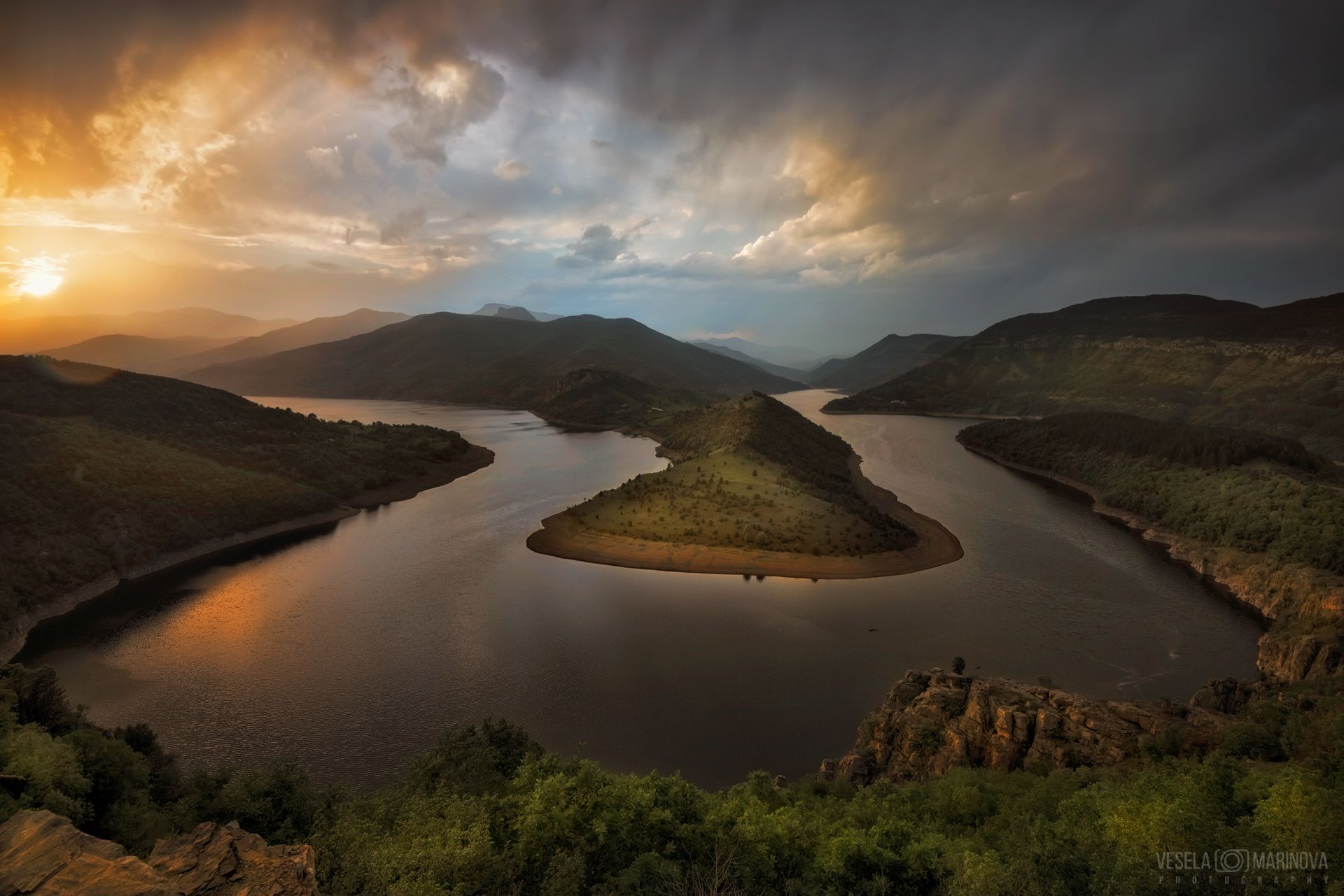 The Horseshoe on Kirdzhali Dam, Bulgaria