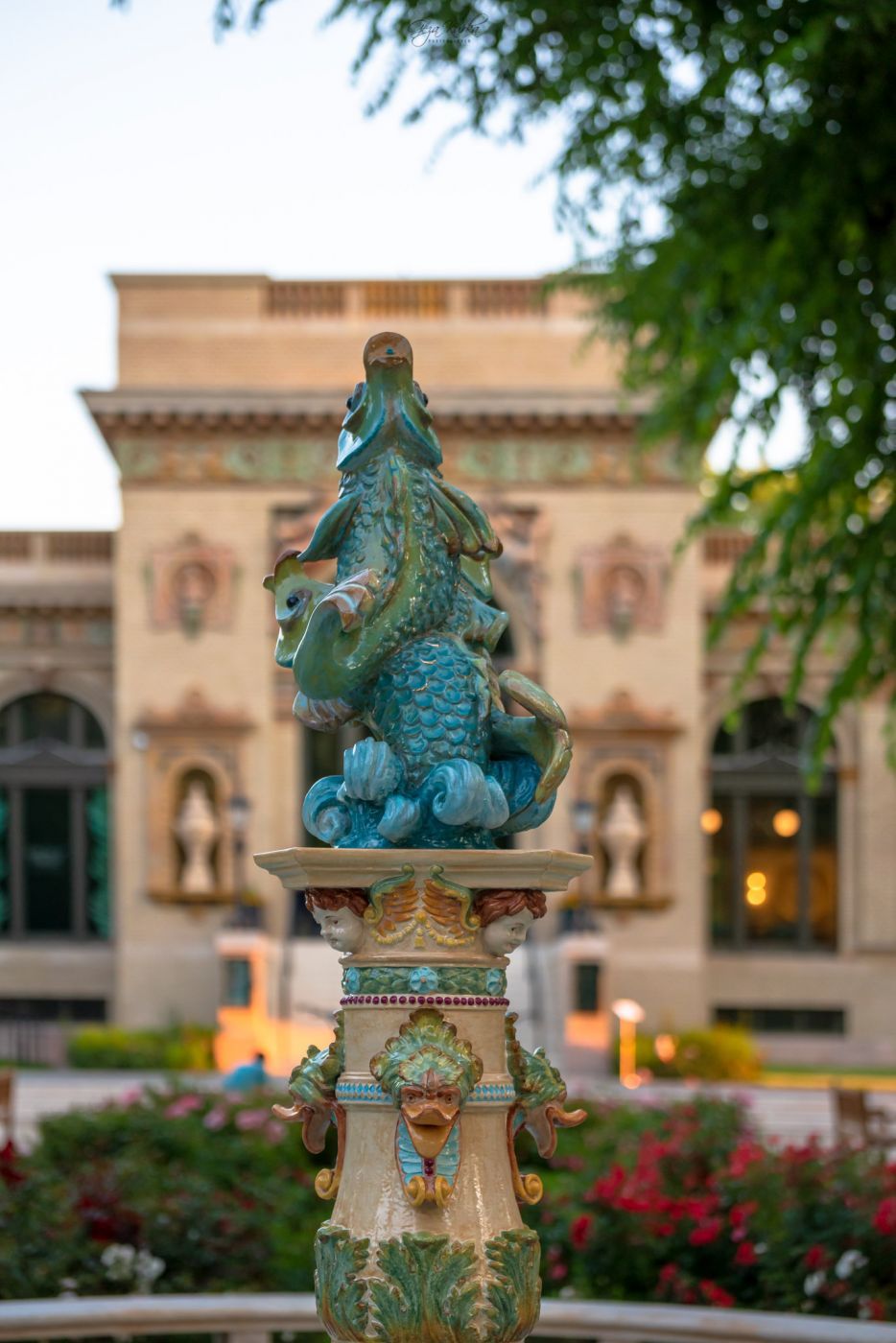 The millenium house in City park of Budapest, Hungary