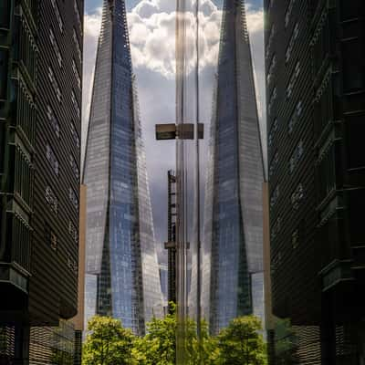 The Shard reflection, United Kingdom