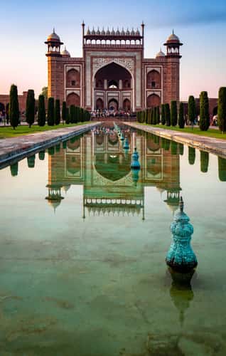 The Taj Mahal Gateway, Agra
