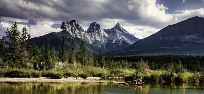 The Three Sisters, Canadian Rockies