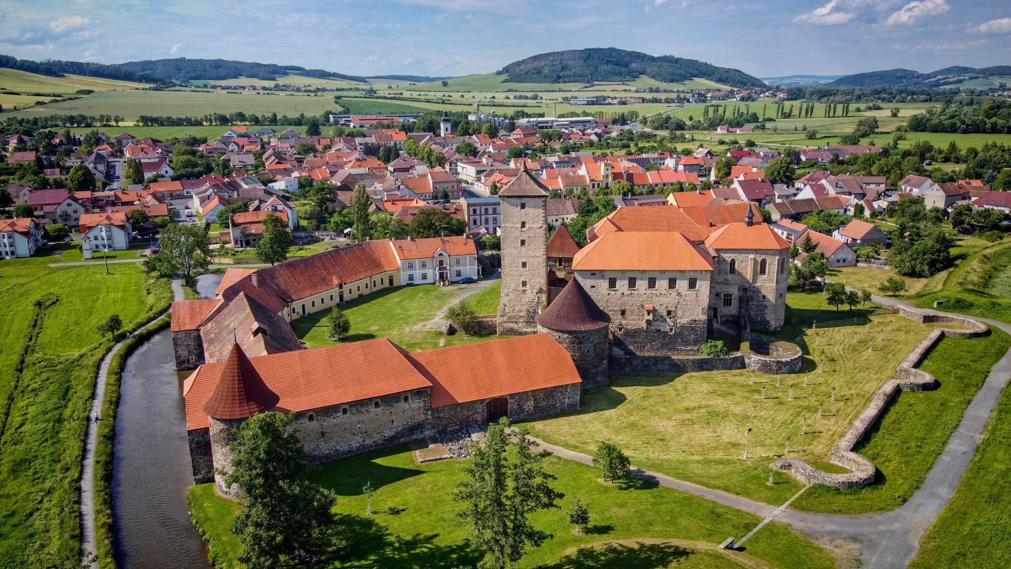 The Water Castle of Svihov, Czech Republic