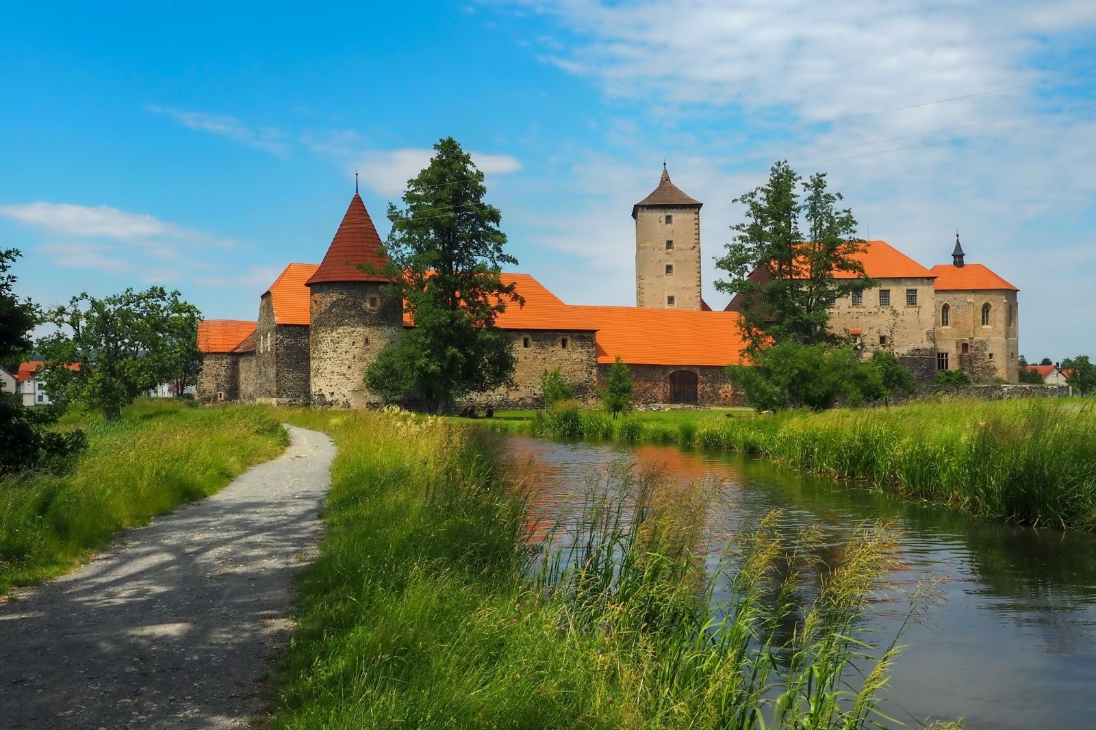 The Water Castle of Svihov, Czech Republic