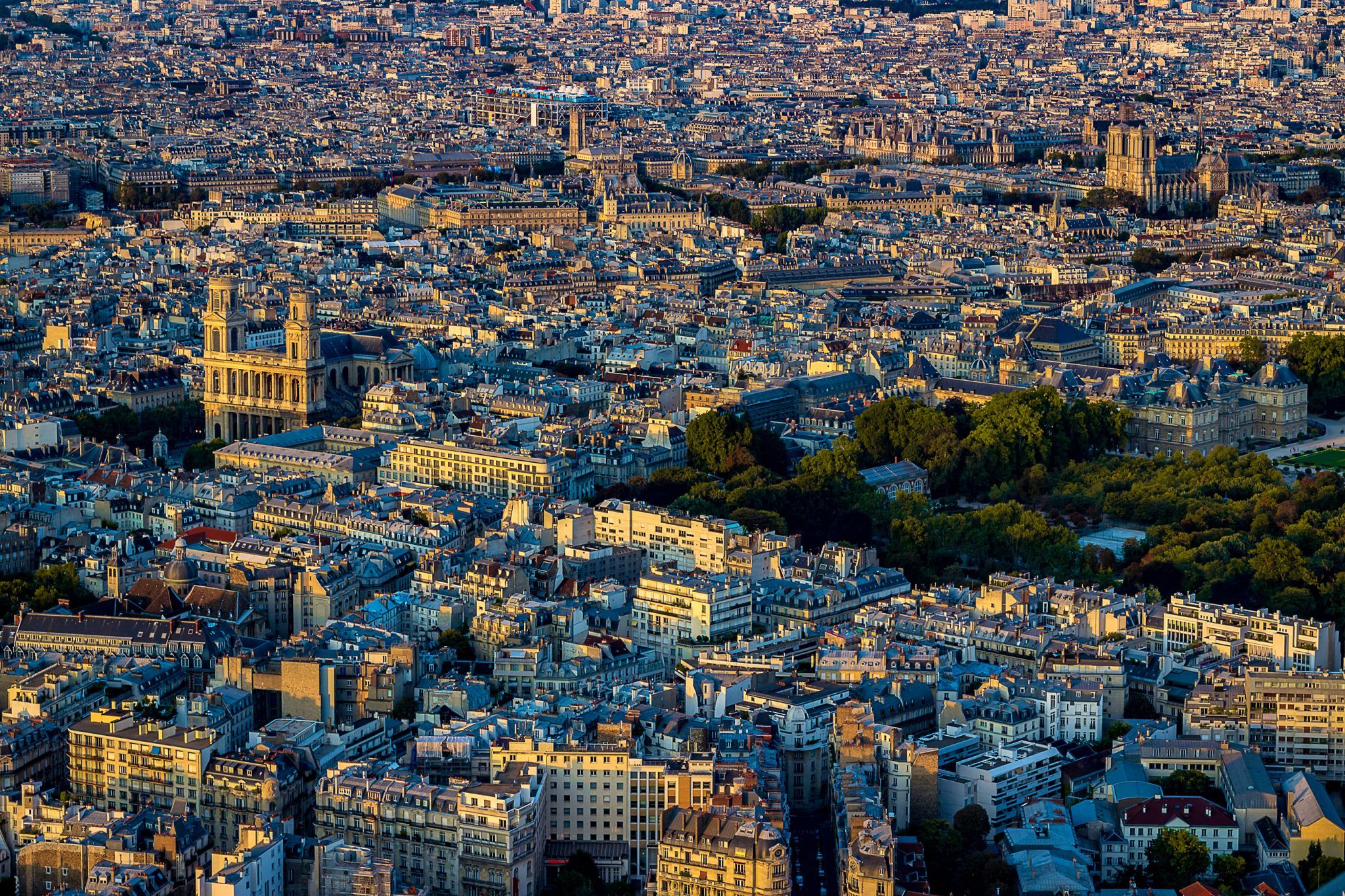 Top of Tour Montparnasse -Paris, France