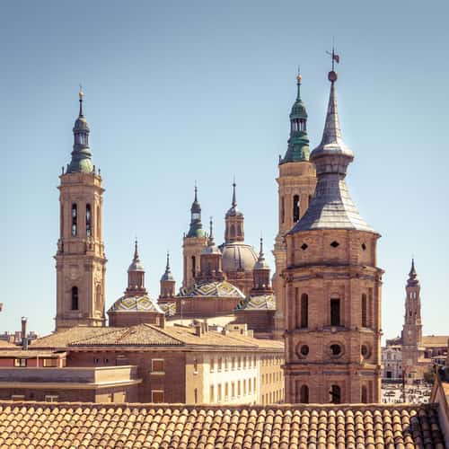 Towers in Zaragoza