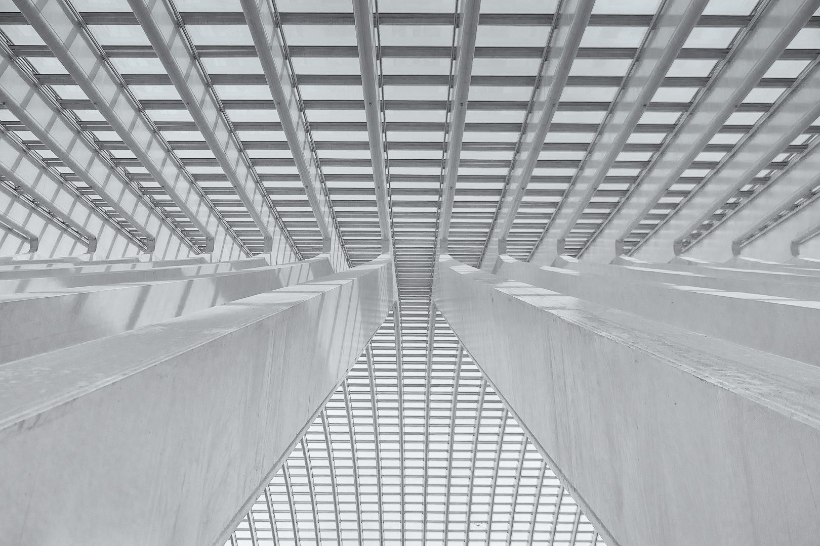 Train Station Liège-Guillemins, Liège, Belgium