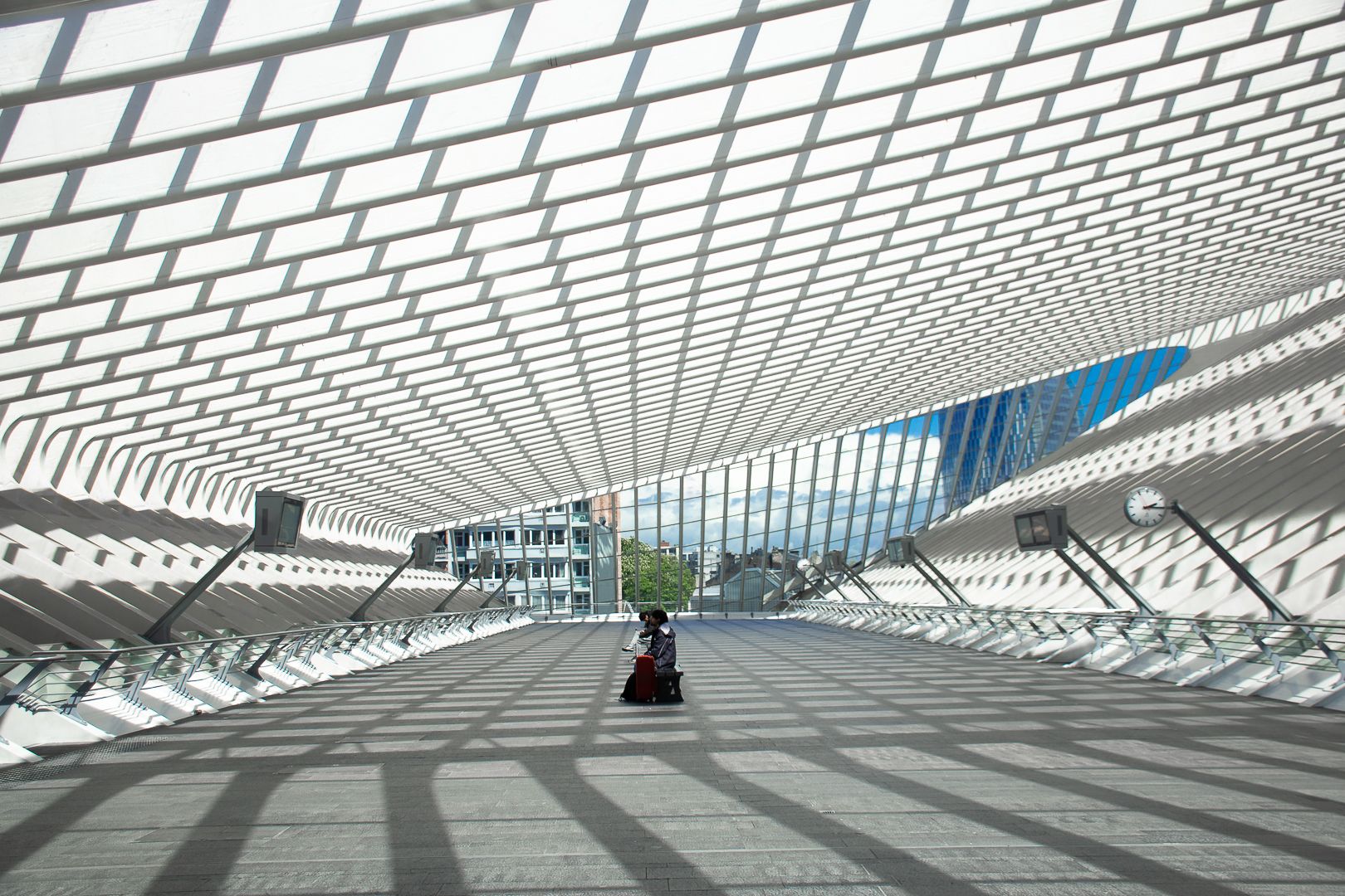 Train Station Liège-Guillemins, Liège, Belgium
