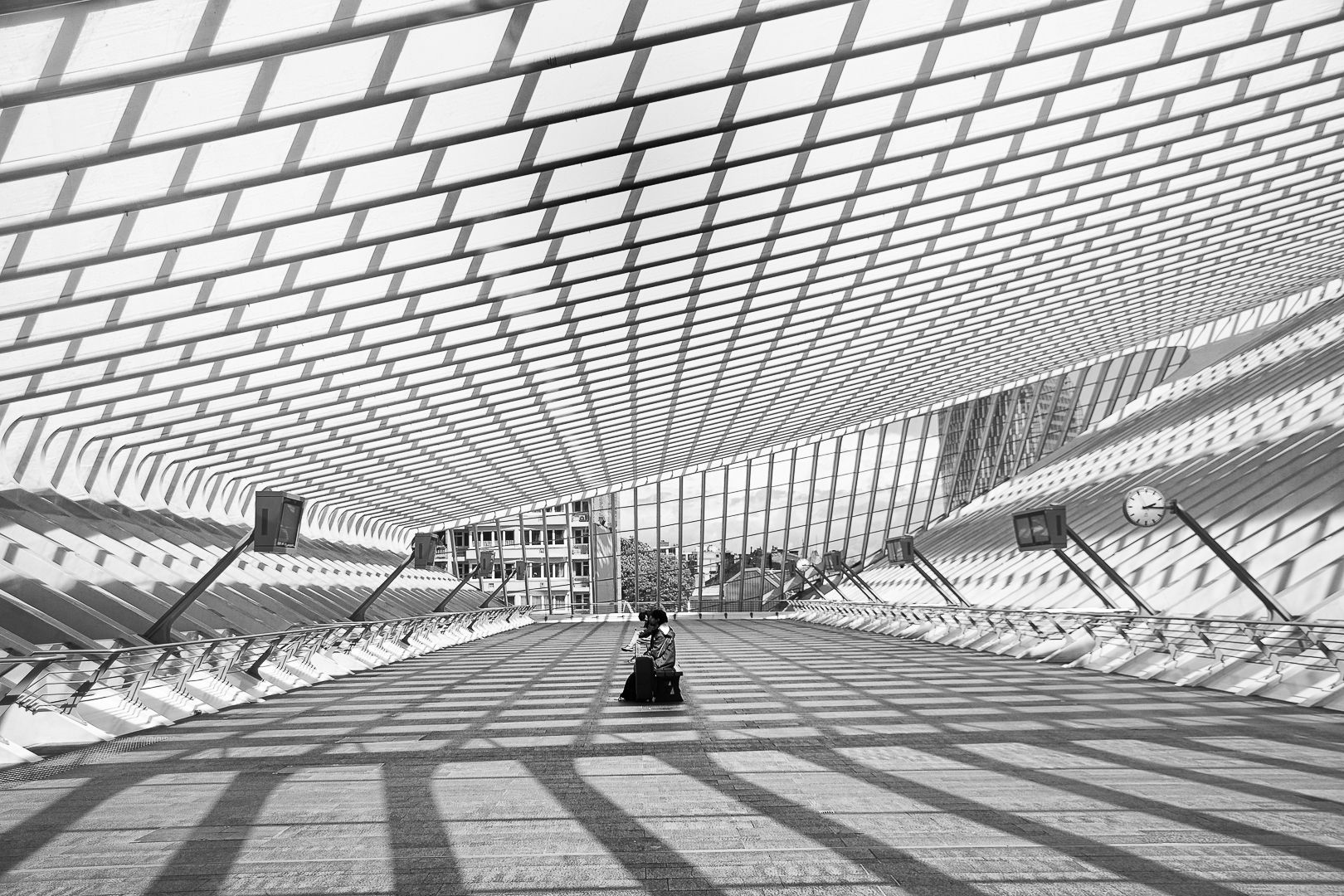 Train Station Liège-Guillemins, Liège, Belgium