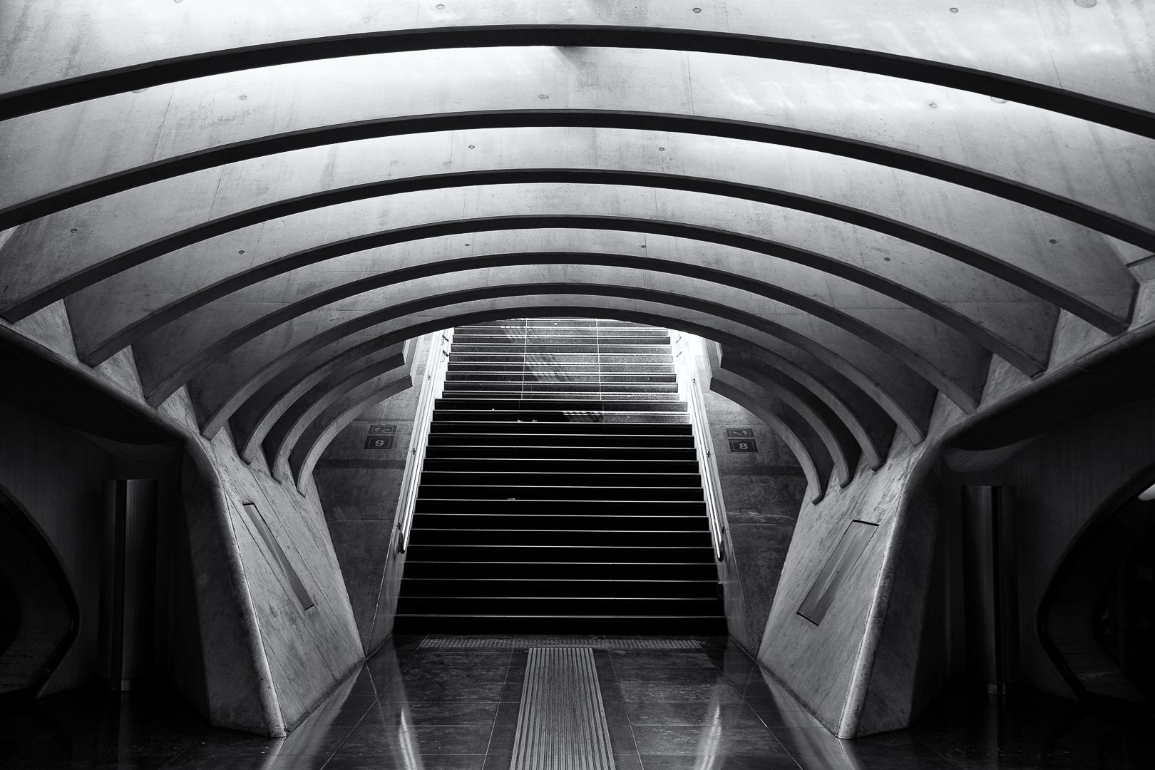 Train Station Liège-Guillemins, Liège, Belgium