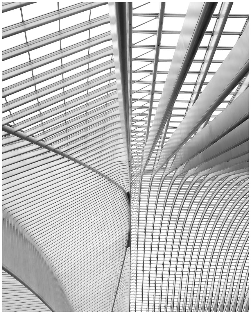 Train Station Liège-Guillemins, Liège, Belgium