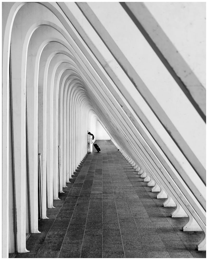Train Station Liège-Guillemins, Liège, Belgium