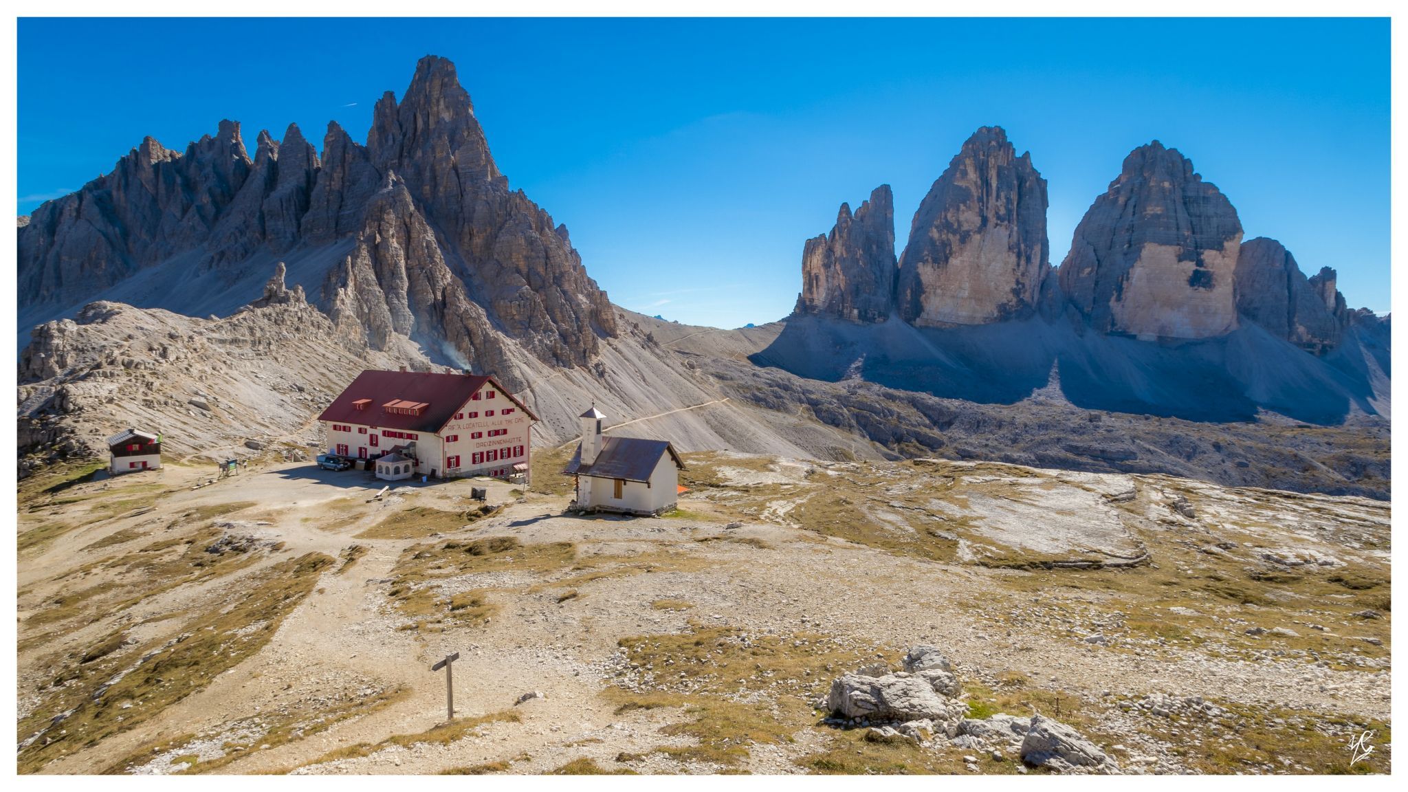 Rifugio Locatelli, Tre Cime di Lavaredo, Dolomites, Italy