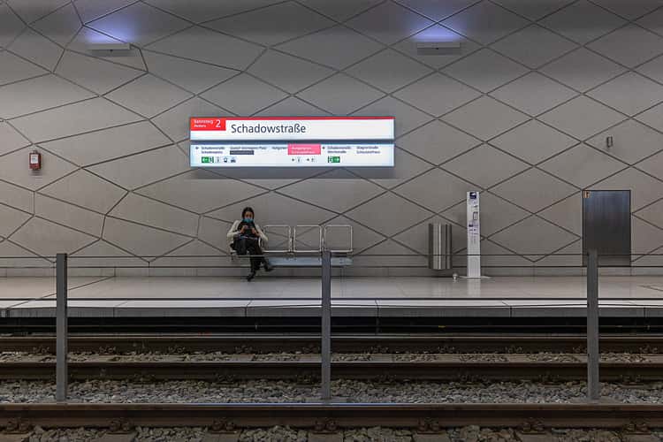 Wehrhahnlinie - U-Bahn-Station Schadowstraße