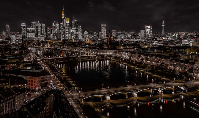 View from Main Plaza (Lindner Hotel), Frankfurt am Main