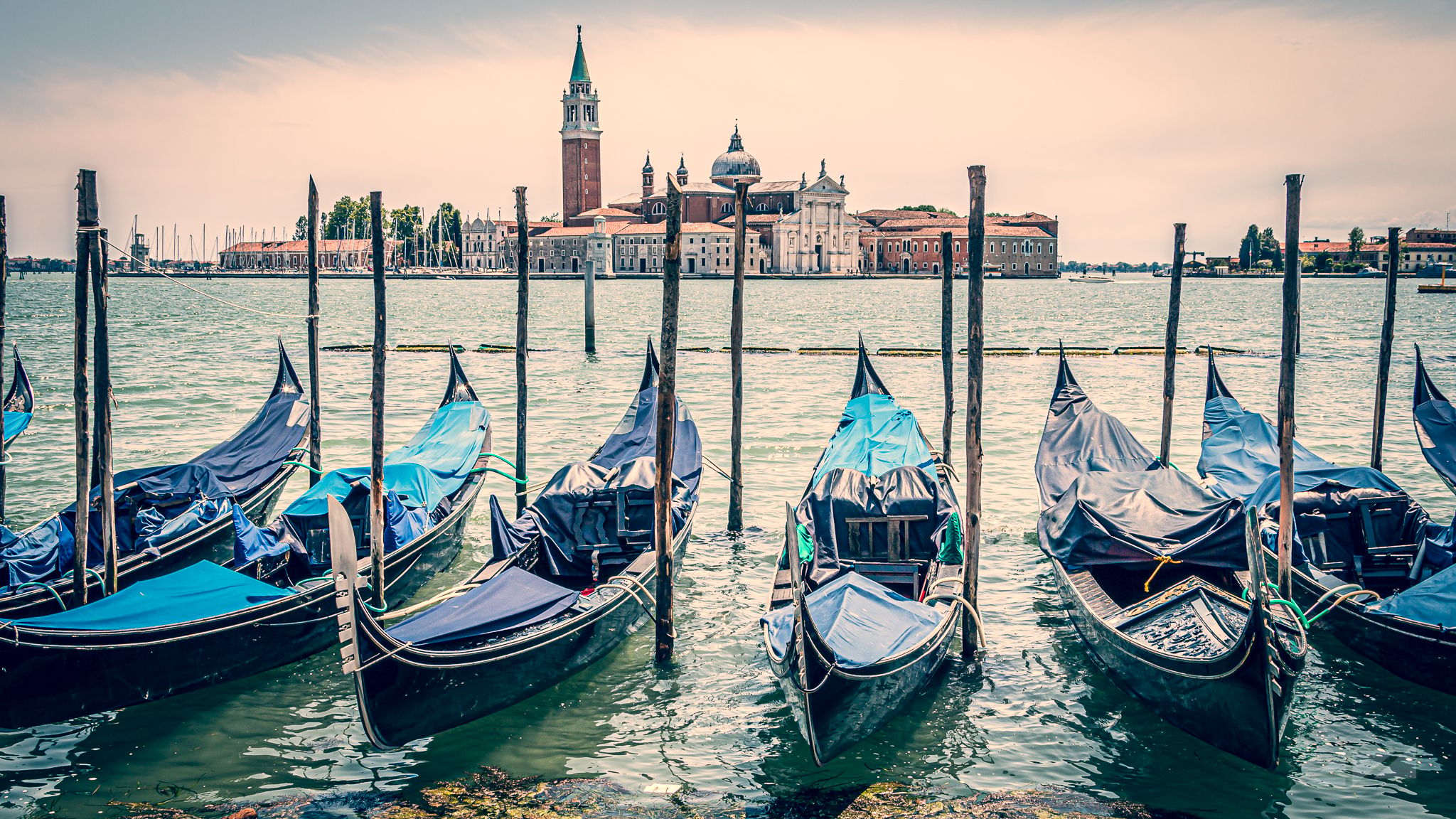 View to San Giorgio Maggiore, Venice, Italy