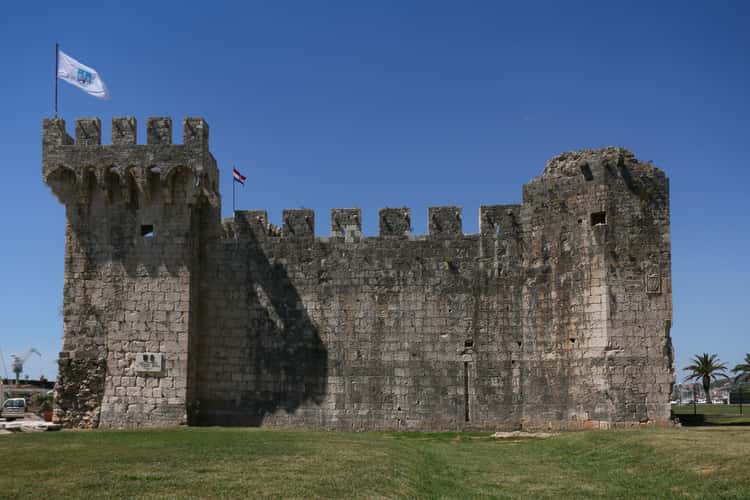 View towards Trogir Castle