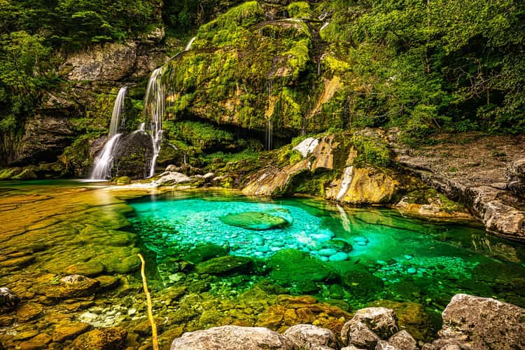 Virje waterfall