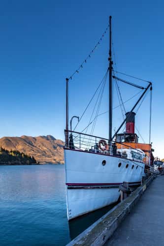 Walter Peak Station via the TSS Earnslaw steamship