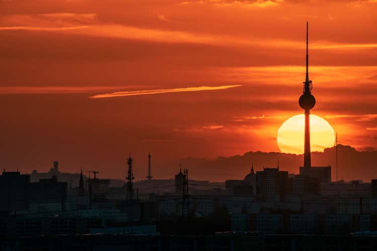 Wolkenhain auf dem Kienberg, Berlin