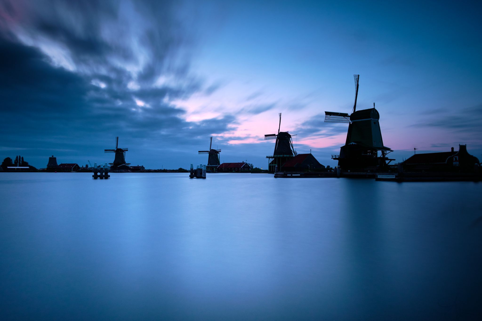 Zaanse Schans windmills, Netherlands