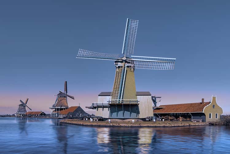 Zaanse Schans Windmills