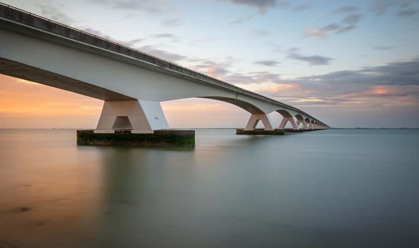 Zeeland Bridge Oosterschelde