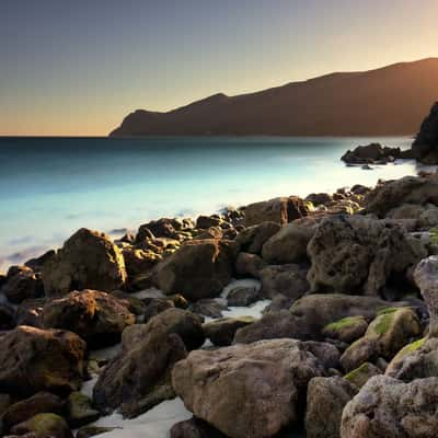 Beach in Serra da Arrábida, Portugal, Portugal