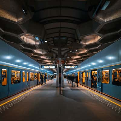 Belgica Subway, Brussels, Belgium