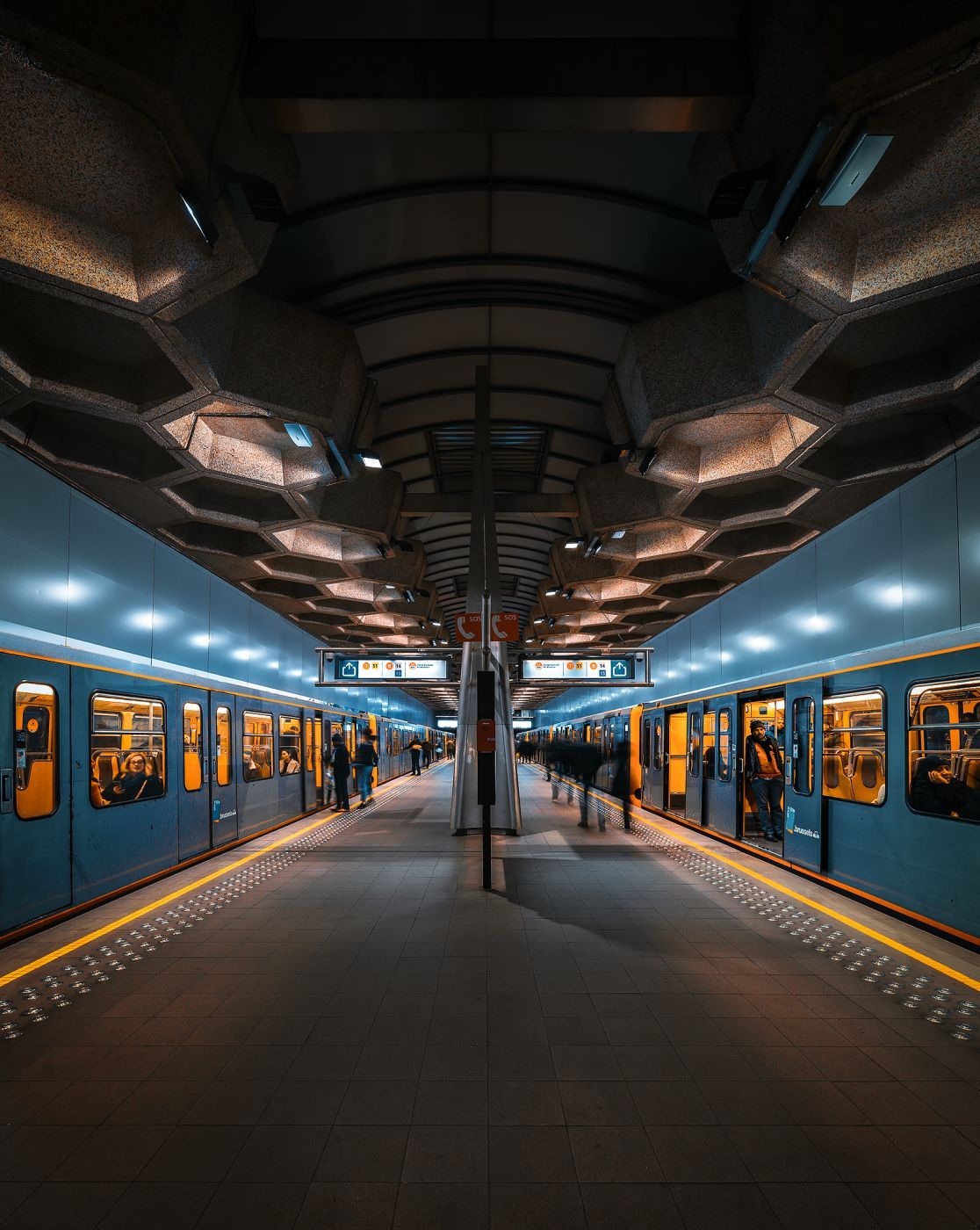 Belgica Subway, Brussels, Belgium