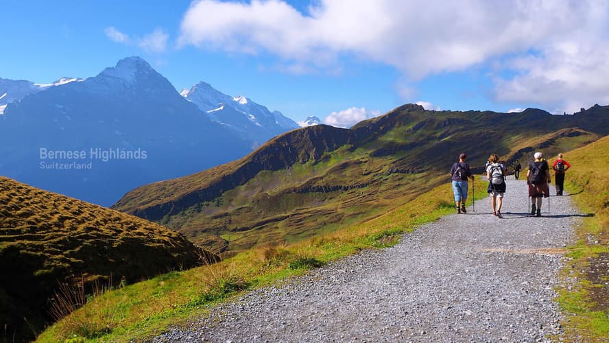 Bernes Oberland Trail, Switzerland