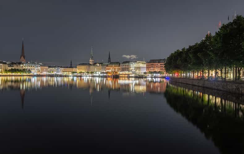Binnenalster-View, Hamburg