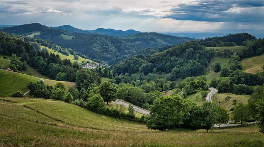 Blick auf St. Ulrich