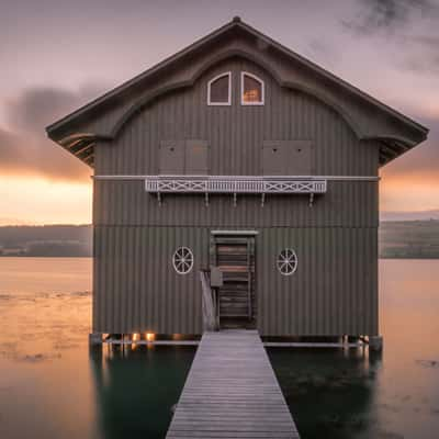 Boathouse Beinwil am See, Switzerland