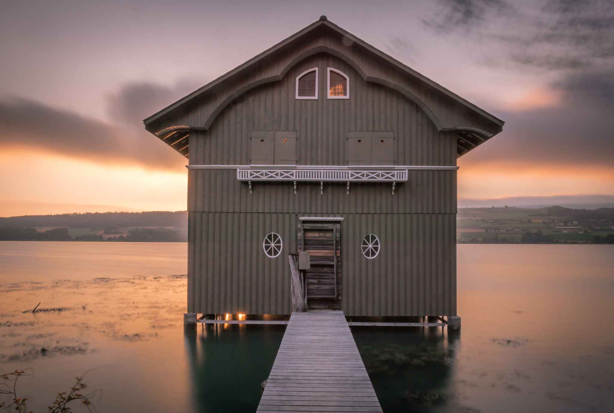 Boathouse Beinwil am See, Switzerland