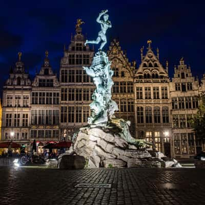 Brabo Fountain, Belgium