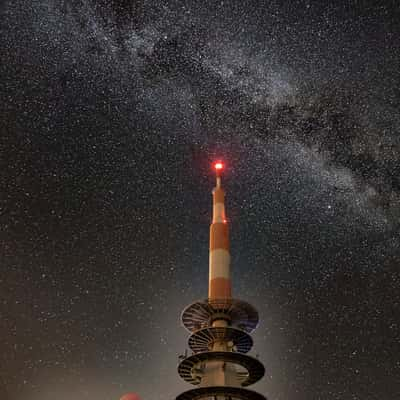 Brocken bei Nacht, Germany