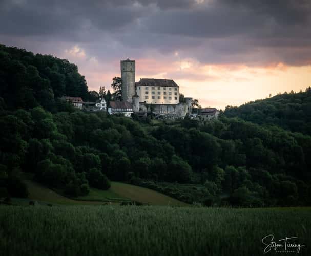 Burg Guttenberg, long distance view