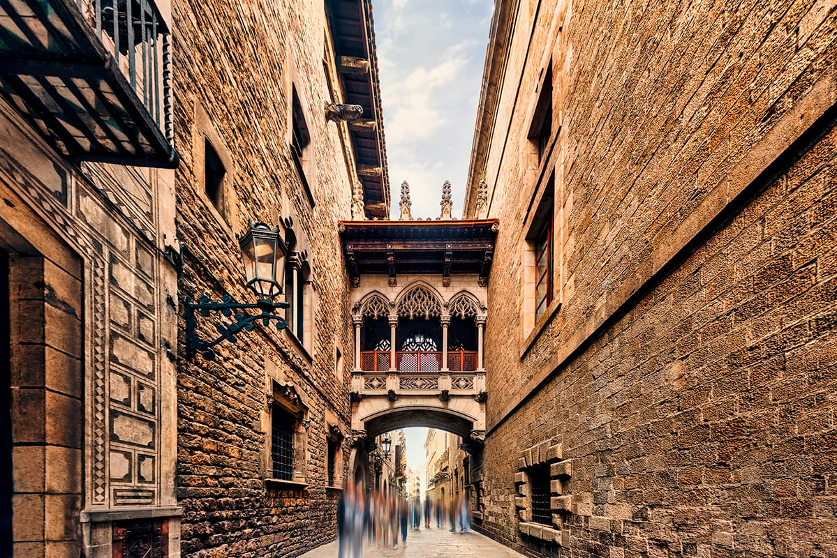 Carrer del Bisbe, Spain